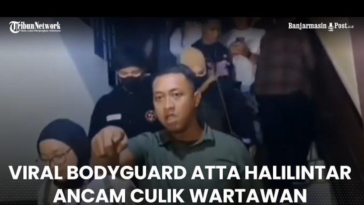 Ucapan bodyguard Atta Halilintar ke wartawan