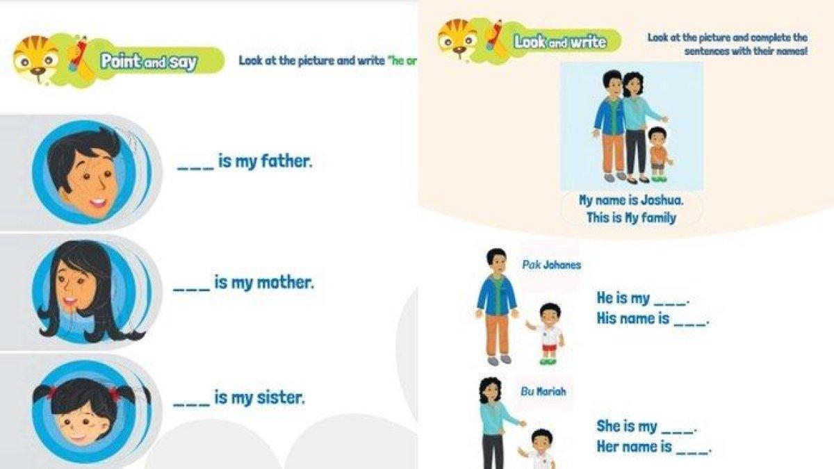 Soal & Kunci Jawaban Buku Bahasa Inggris Kelas 2 SD Halaman 69 dan 70