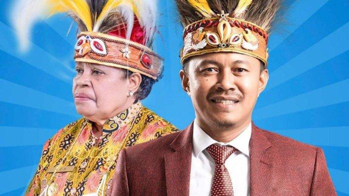 Untung Tamsil dan Yohana Dina Hindom di Pilkada Fakfak 2024