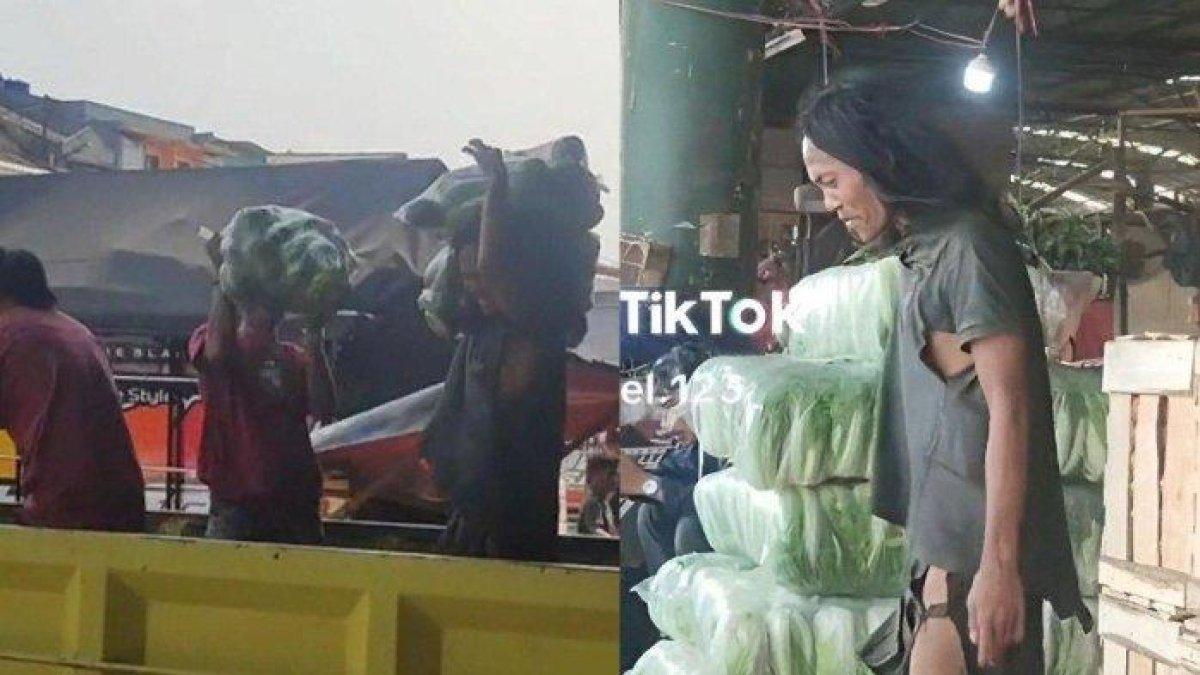 VIRAL, ODGJ bekerja keras jadi kuli panggul, gak ngeluh demi upah, jadi tamparan orang sehat yang malas bekerja