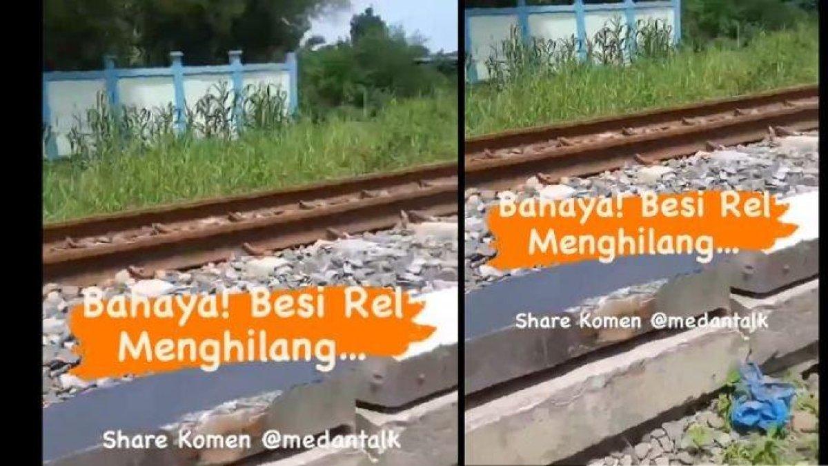 Video hilangnya penyangga rel ]h]