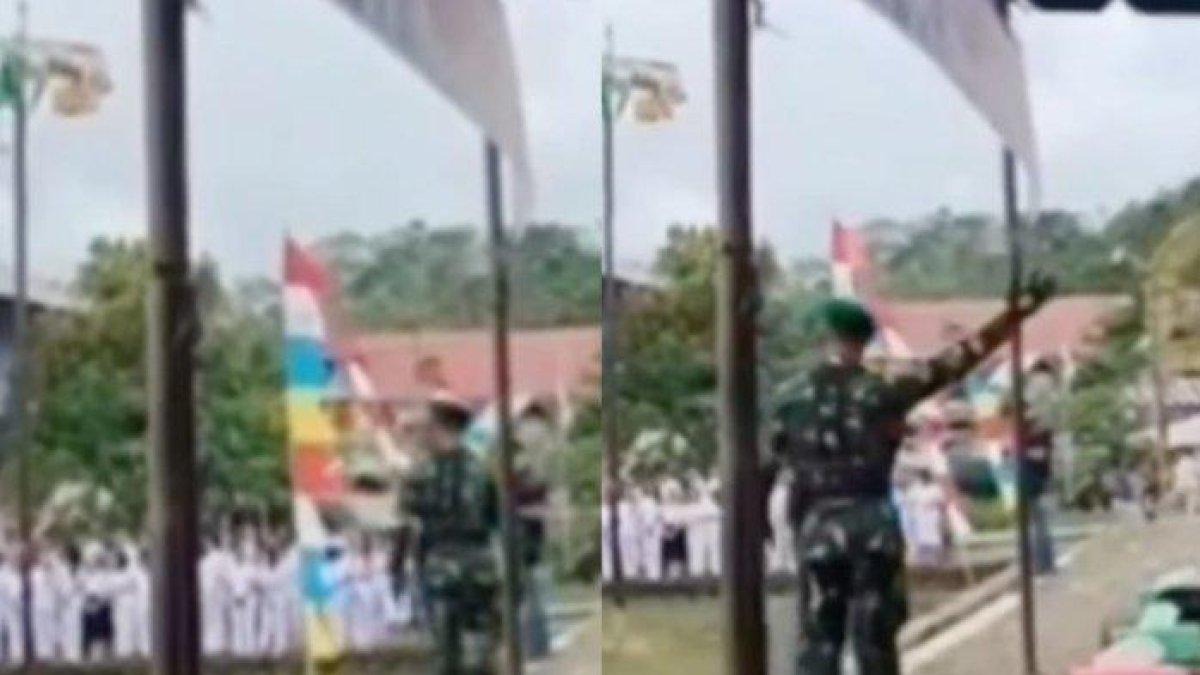 Viral, Aksi Tegas Anggota TNI Tegur ASN