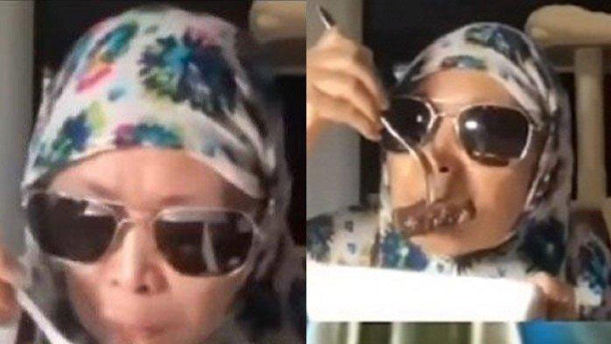 Viral! Wanita berjilbab bagikan tutorial makan babi agar halal, diawali bismillah, tuai pro kontra