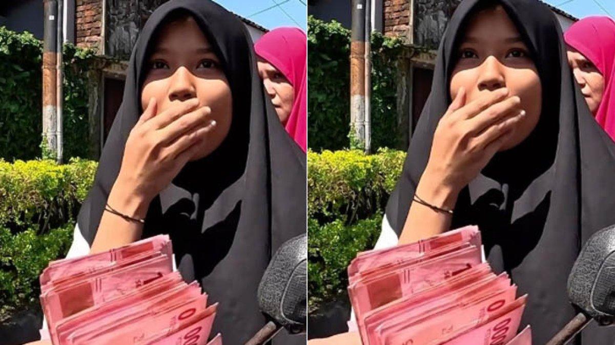 Viral gadis yatim piatu dapat 500 dolar