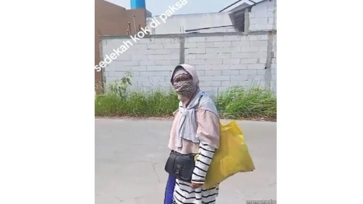 Viral pengemis marah-marah