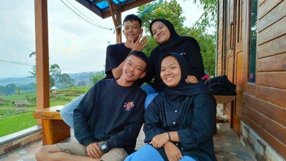 Viral resepsi pernikahan dua pasangan kembar di media sosial