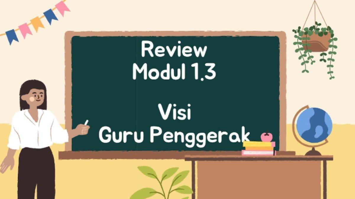 Referensi visi Guru Penggerak Modul 1.3 Mulai dari Diri Sendiri, Program Guru Penggerak 2024.