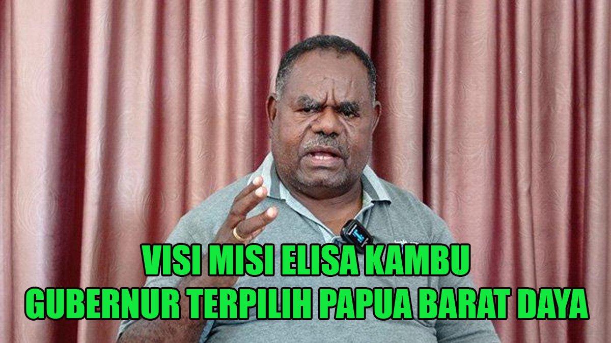 VISI MISI GUBERNUR - Tokoh masyarakat Papua Barat Daya Elisa Kambu, Rabu (12/7/2023). Inilah visi dan misi gubernur terpilih Provinsi Papua Barat Daya, Elisa Kambu.