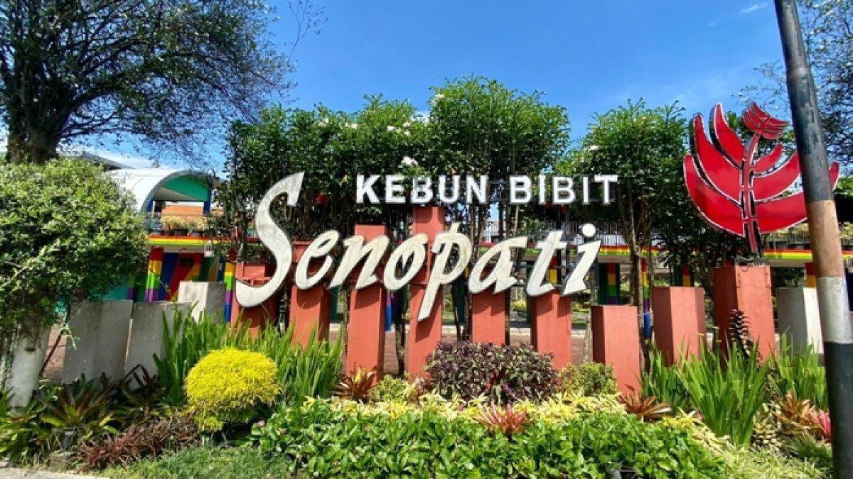 WISATA DI MAGELANG - Suasana Kebun Bibit Senopati, tempat wisata di Magelang yang instagramable pada Jumat (6/1/2023)