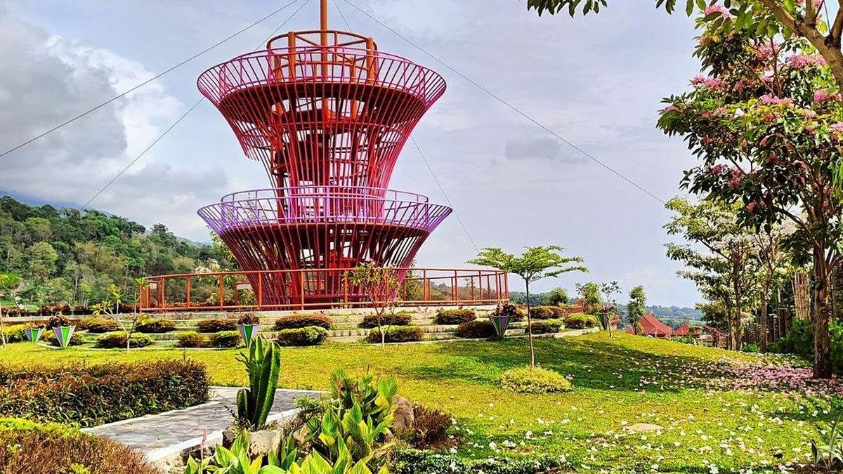 WISATA DI MAGETAN - Suasana di Kebun Refugia Magetan, Jawa Timur.