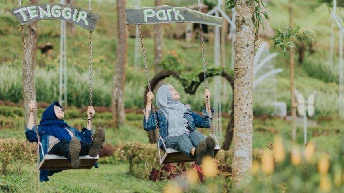 WISATA TENGGIR PARK - Tenggir Park yang berlokasi di Desa Berjo, Kecamatan Ngargoyoso, Kabupaten Karanganyar, Jawa Tengah.
