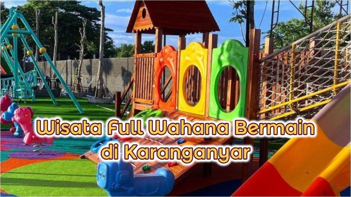 WISATA NICE PARK - Wahana bermain anak di The Nice Park Kecamatan Gondangrejo, Kabupaten Karanganyar, Jawa Tengah.