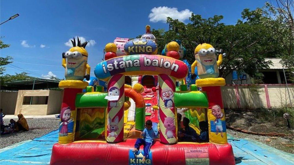 MUNGGUR PARK - Munggur Park Klaten, wisata yang mengusung konsep pasar malam modern dilengkapi dengan playground