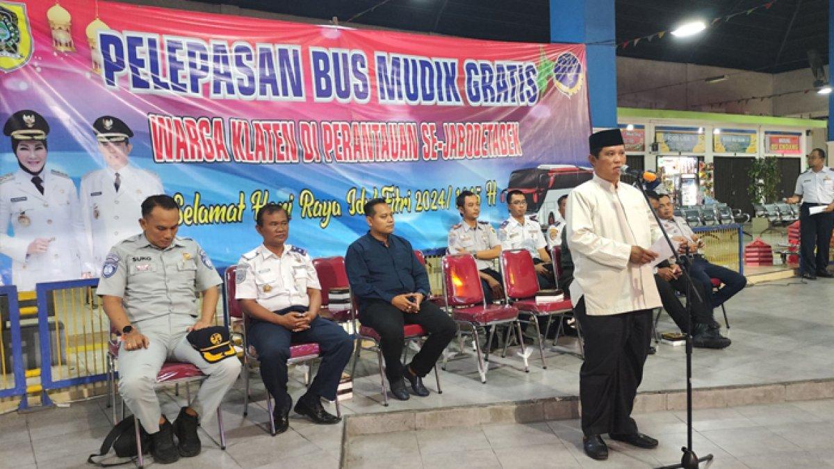 Wakil Bupati (Wabup) Klaten Yoga Hardaya di Terminal Ir Soekarno