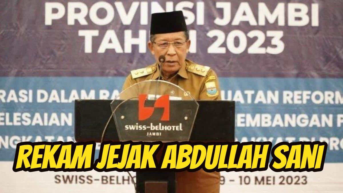 ABDULLAH SANI - Wakil Gubernur Jambi Abdullah Sani 2025 diunduh dari Tribunjambi.com (6/3/2025). Abdullah Sani merupakan pemenang Pilkada Jambi 2024.