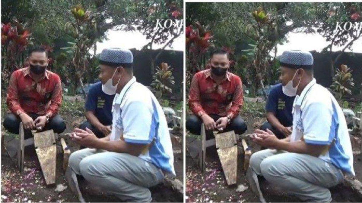 Walau cuma sandiwara, doa Yosef di makam Tuti dan Amalia kini terkabul, video lawas kasus pembunuhan di Subang kini viral