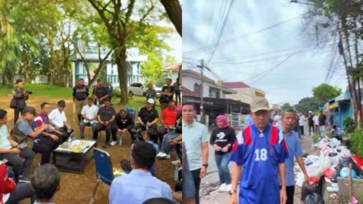 100 HARI KERJA - Tangkapan layar instagram Wali Kota Palembang Ratu Dewa saat mengumpulkan Camat se Palembang, Ratu Dewa mengenalkan program ANTI MAGER yang diharapkan Camat sebagai garda terdepan pembangunan bisa bekerja secara terukur, tepat waktu dan tepat sasaran.