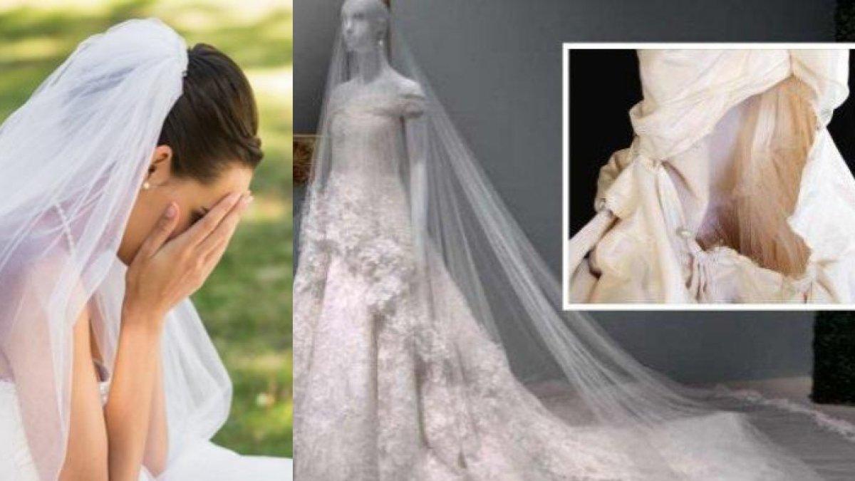 Wanita ini syok memergoki calon mertuanya menjajal gaun pernikahannya, kini gaunnya rusak