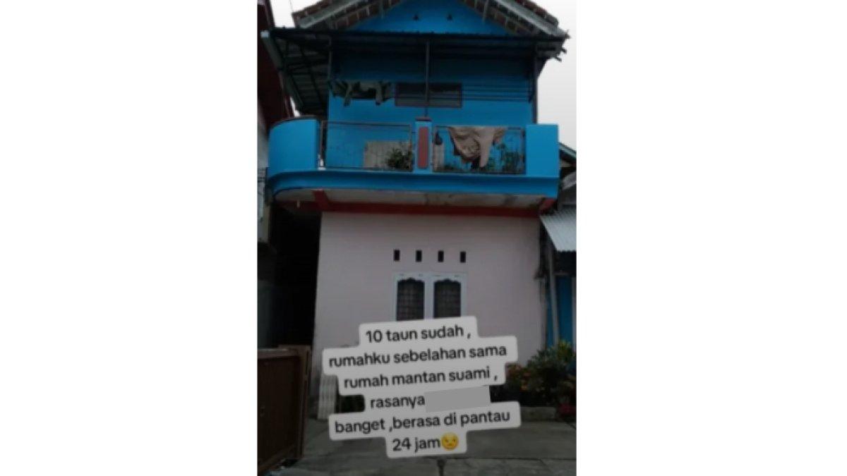 Wanita mencurahkan isi hatinya karena 10 tahun jadi tetangga mantan suami.
