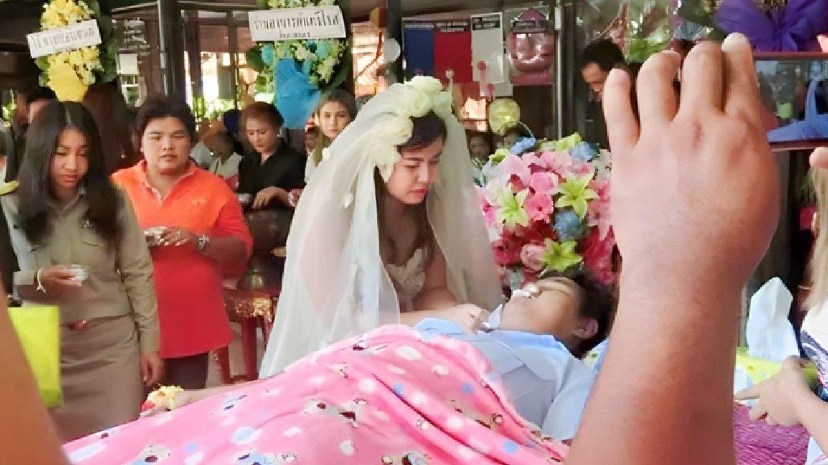 Wanita menikahi mayat kekasihnya, bukti janji cintanya