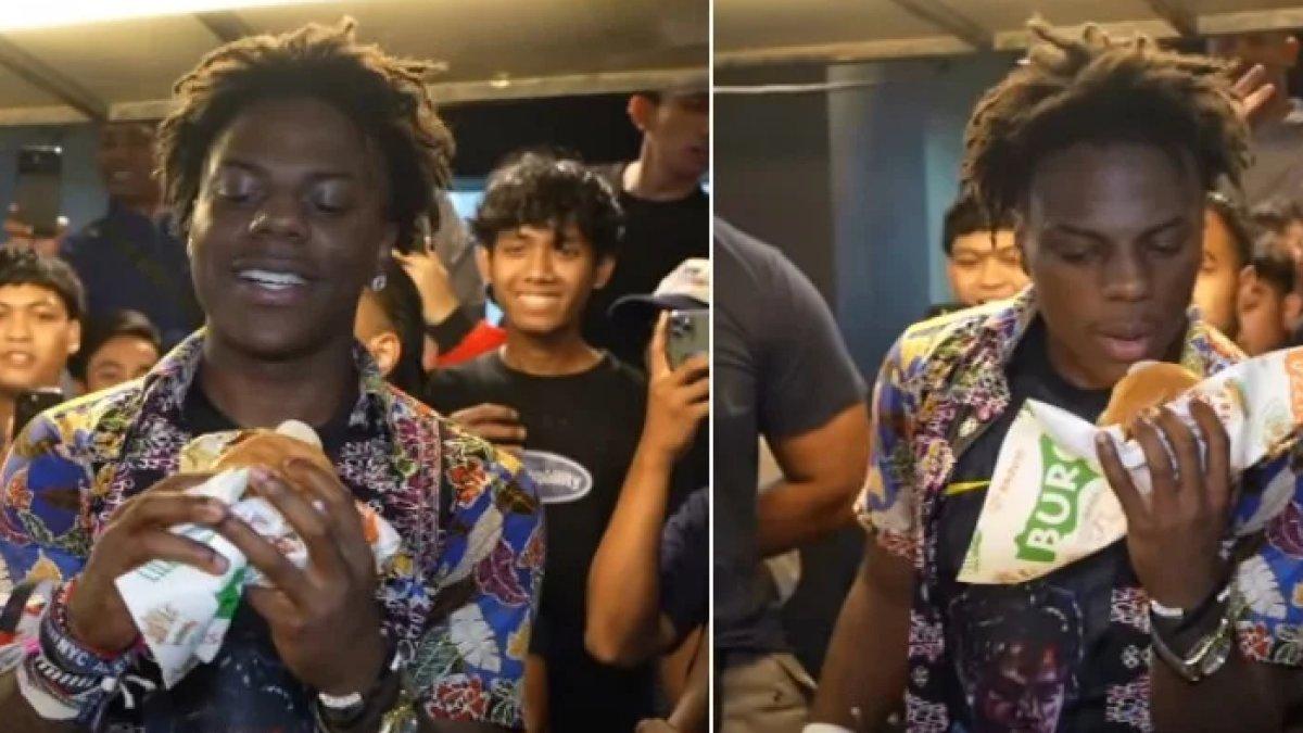 Warga Malaysia berhasil menjambak dan mencabut rambut IShowSpeed