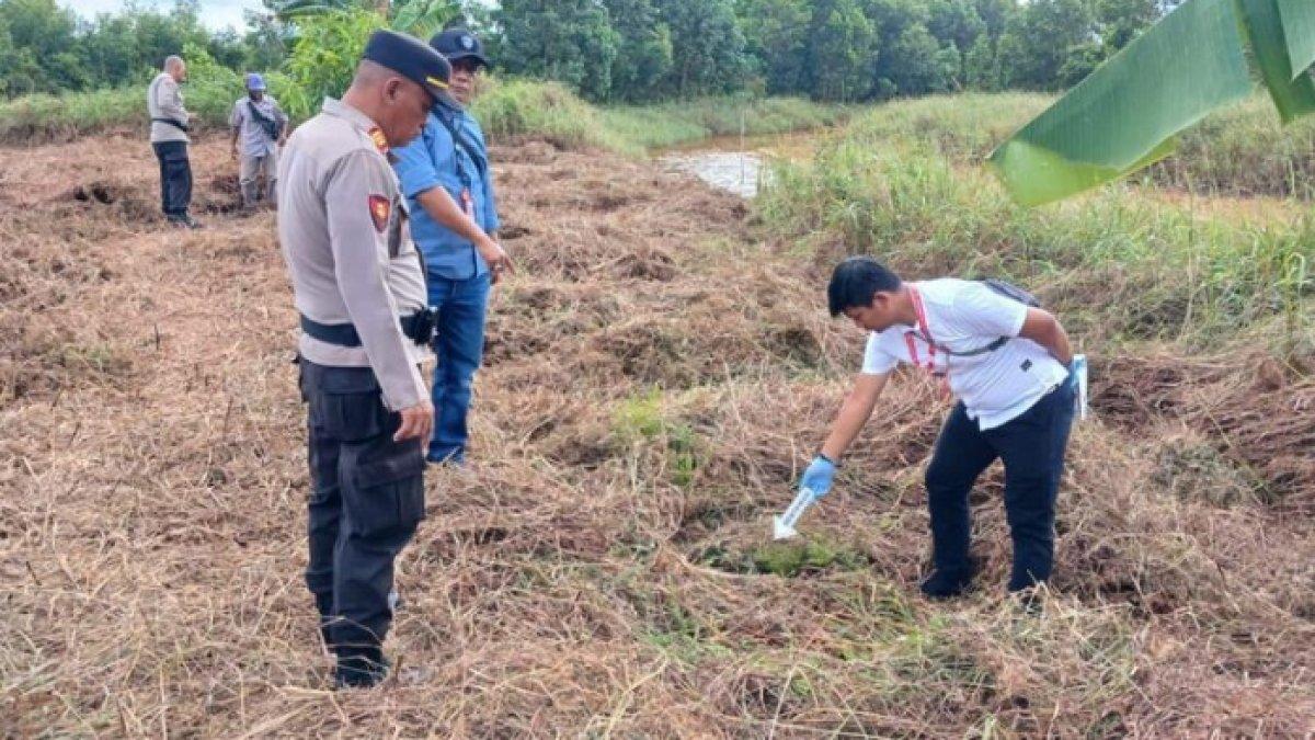 Warga Riau remukan Kerangka Manusia di Lahan Bekas Perkebunan
