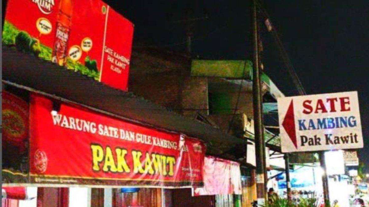 KULINER KLATEN: Warung makan legendaris di Klaten, salah satunya Warung Sate Pak Kawit