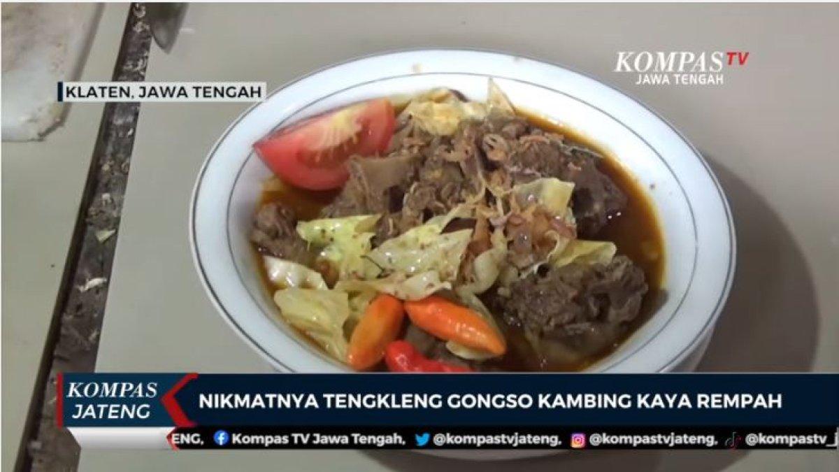 KULINER KLATEN: Warung tengkleng gongso daging kambing dengan bumbu gurih pedas di Klaten