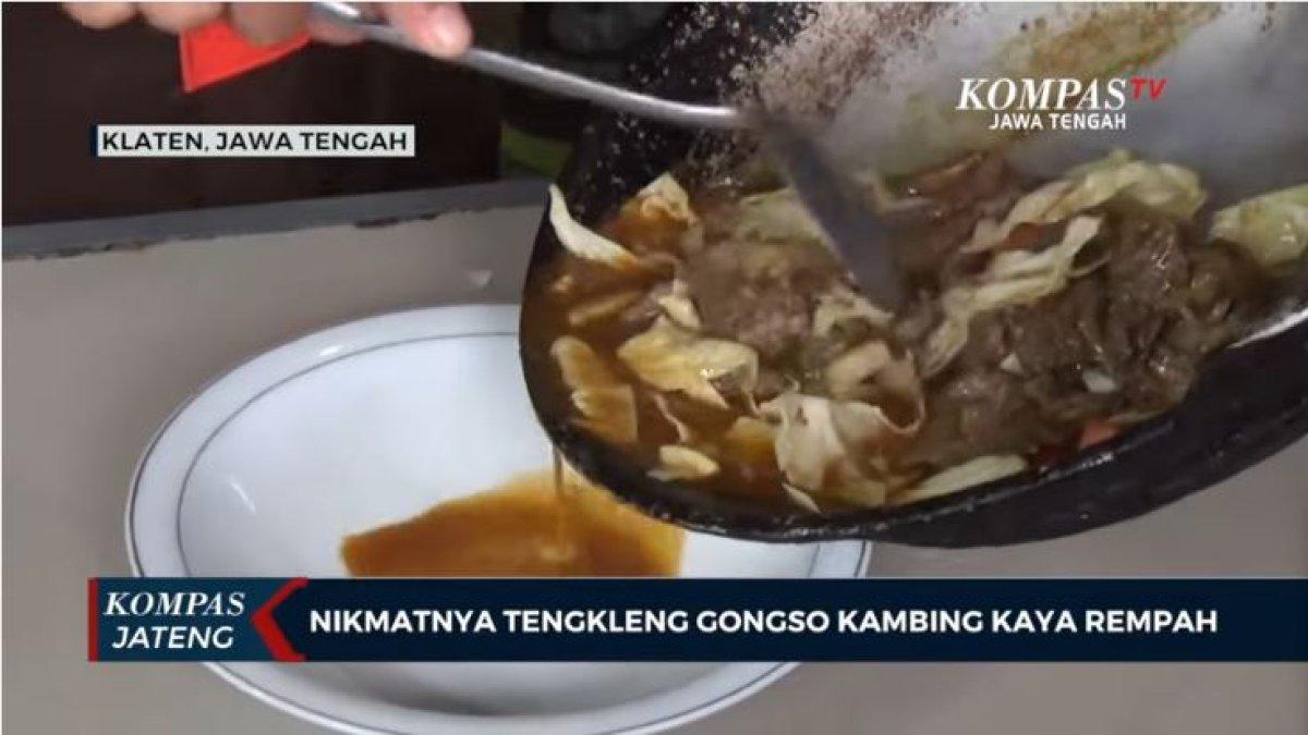 KULINER KLATEN: Warung tengkleng gongso daging kambing dengan bumbu gurih pedas di Klaten