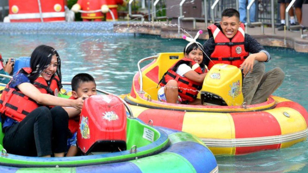 WISATA SERU - Kids Fun Park Yogyakarta berada di Jalan Wonosari Kilometer (Km) 10, Sitimulyo, Kepanewon atau Kecamatan Piyungan, Kabupaten Bantul, Daerah Istimewa Yogyakarta.