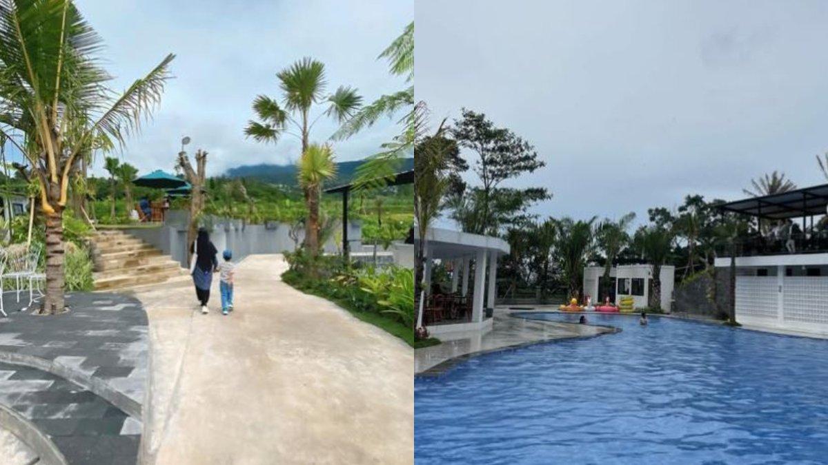 WISATA DI KARANGANYAR - Wisatawan berkunjung di Vaviva Dewatu Karanganyar.