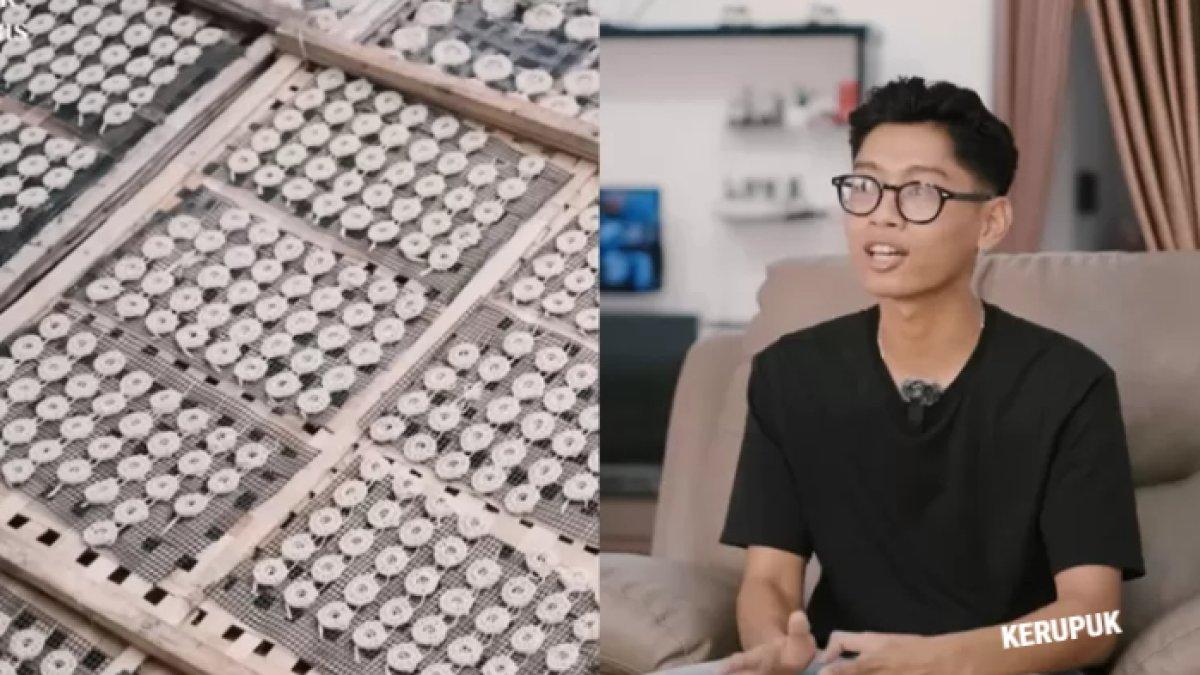 Yosep juragan kerupuk usia muda beromzet miliaran