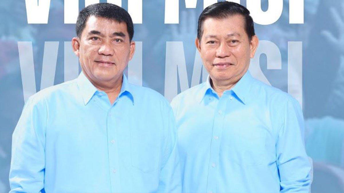 Yulius Komaling dan Victor Mailangkay di Pilkada Sulut 2024