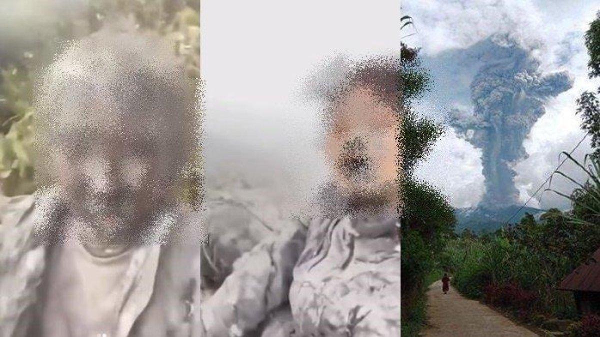 Beredar video seorang pendaki Zhafirah Zahrim Febrina memperlihatkan detik-detik kondisinya usai erupsi Gunung Marapi Sumatera Barat (Sumbar) pada Minggu (3/12/2023)