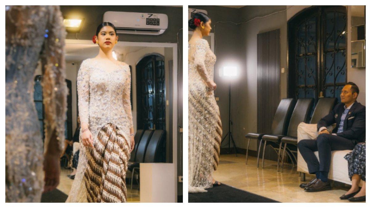 KELULUSAN MODEL AIRA - Putri tunggal AHY dan Annisa Pohan, Aira, baru saja menyelesaikan sekolah modeling milik Kimmy Jayanti. Anggun dengan balutan kebaya dan ikuti jejak ibunya yang pernah jadi model.