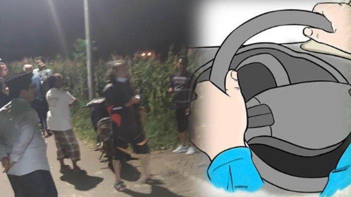 Aksi begal di Probolinggi terhadap sopir taksi online.
