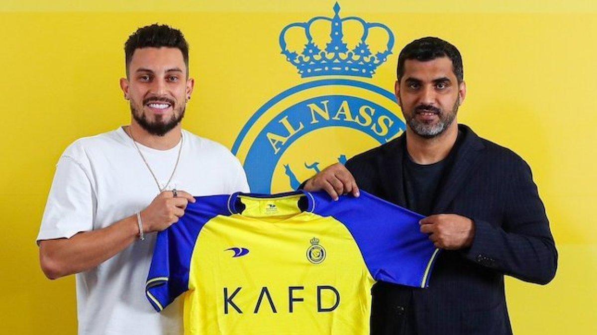 Alex Telles pemain Al Nasrr.