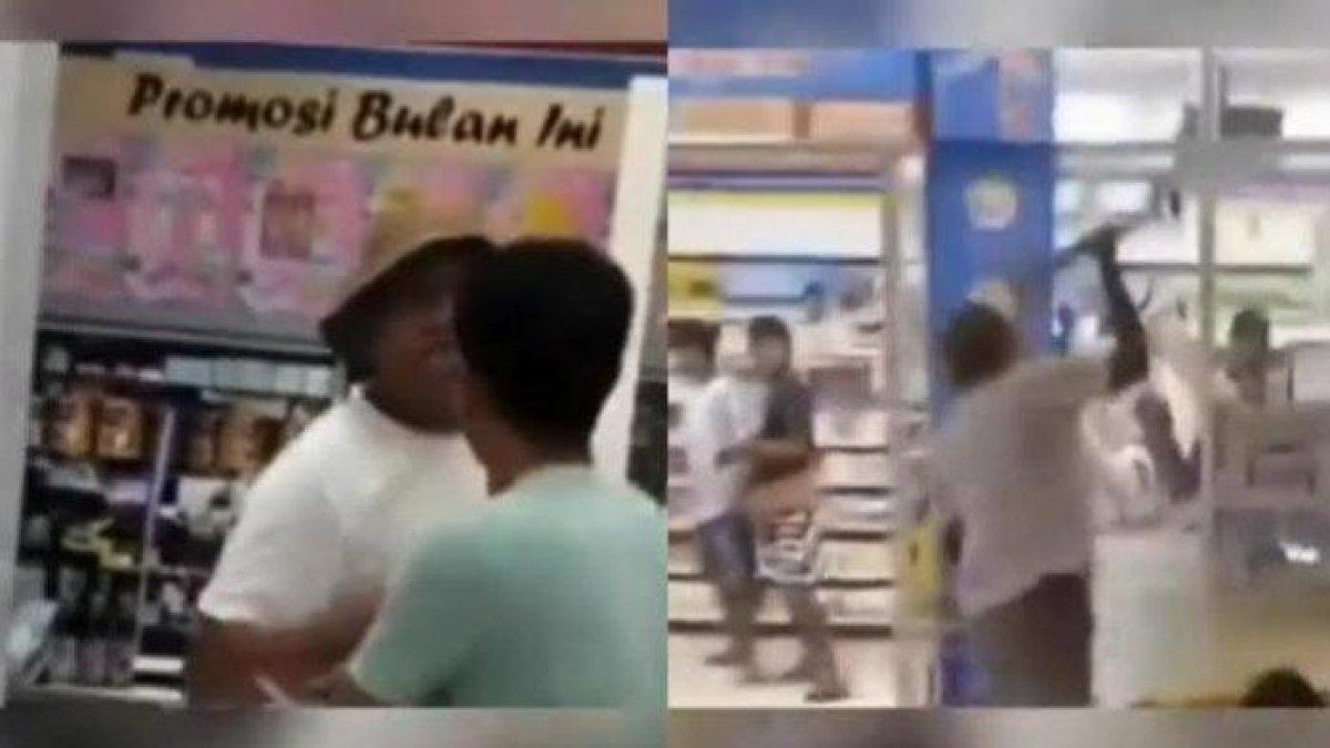 Anggota DPRD fraksi PDIP Kabupaten Halmahera Tengah ngamuk di dalam minimarket, ini penyebabnya.