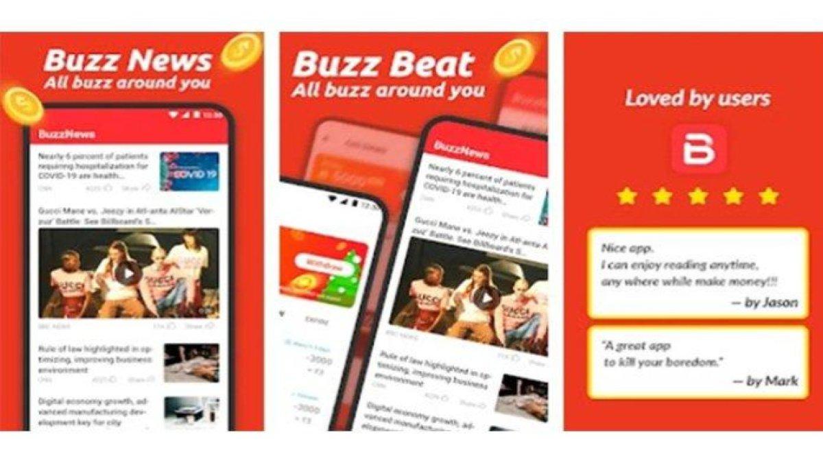 Aplikasi penghasil uang BuzzBreak
