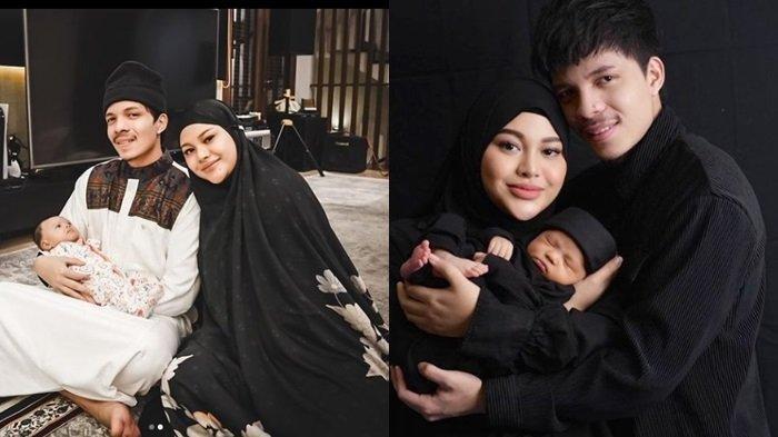 Aurel Hermansyah dan Atta Halilintar lebaran bersama Ameena Hanna Nur Atta