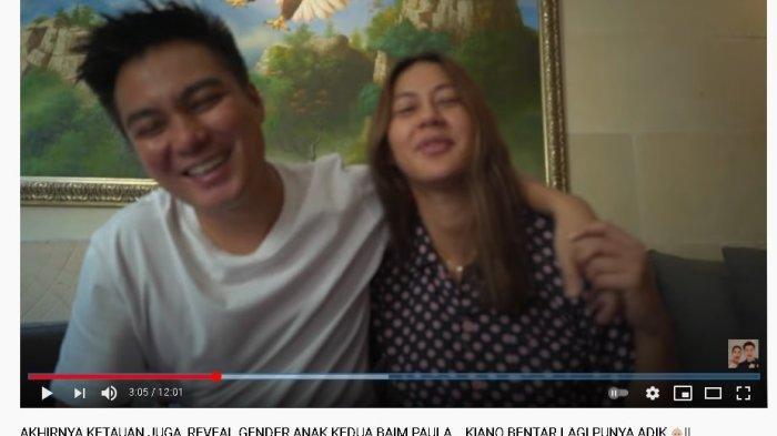 Baim Wong dan Paula Verhoeven umumkan jenis kelamin calon anak kedua