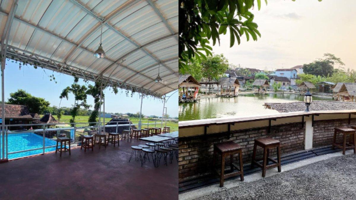 REKOMENDASI RESTORAN KLATEN: Suasana kulinerasn dengan nuansa asri yang dihadirkan di Bale Tirto Resto