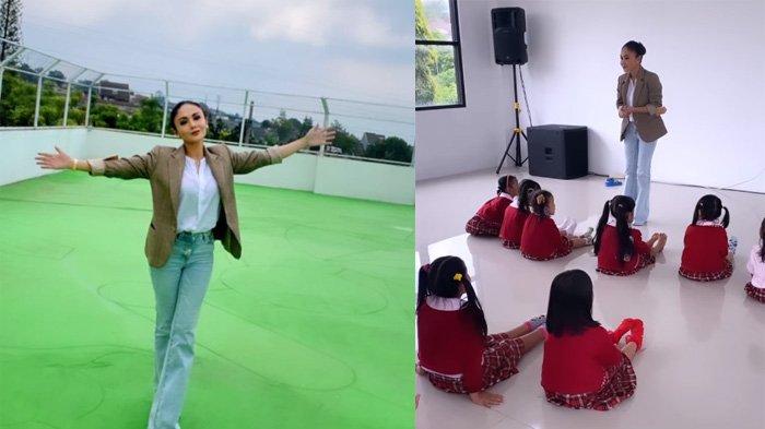 Bangunan sekolah PAUD milik Yuni Shara
