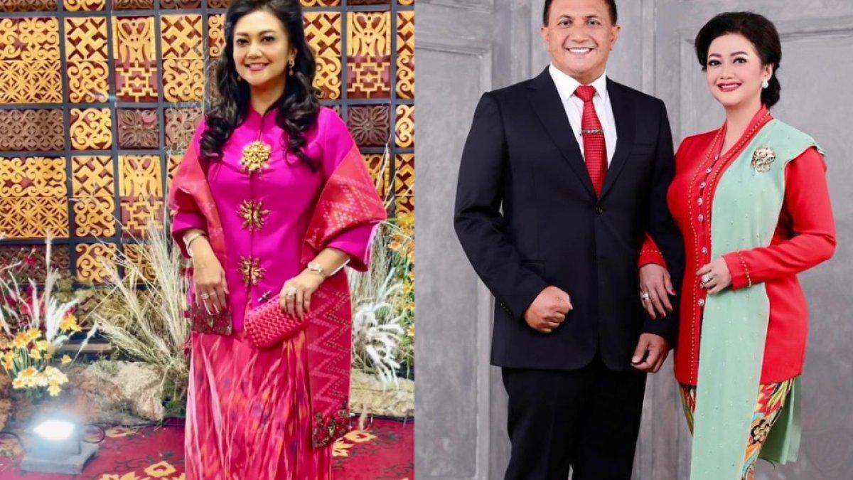 Bella Saphira dan suaminya.