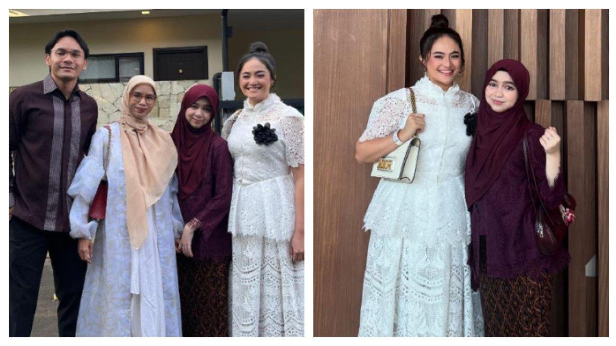 PERCERAIAN ARTIS - Marshanda tetap kompak dengan sang mantan suami, Ben Kasyafani, saat hadiri momen kelulusan sang anak, Sienna Ameerah Kasyafani.