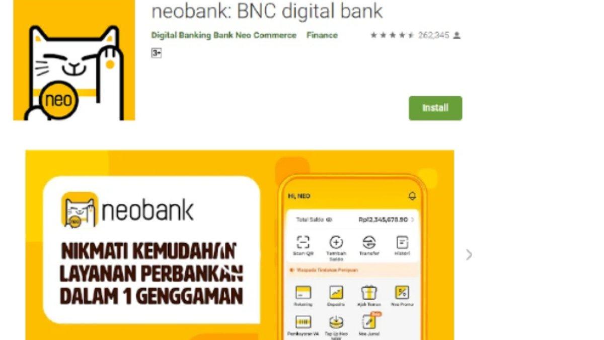 Berikut cara pinjam uang via Neobank, dijamin praktis, bunga rendah, syarat mudah, tanpa agunan, tenor panjang, terpercaya