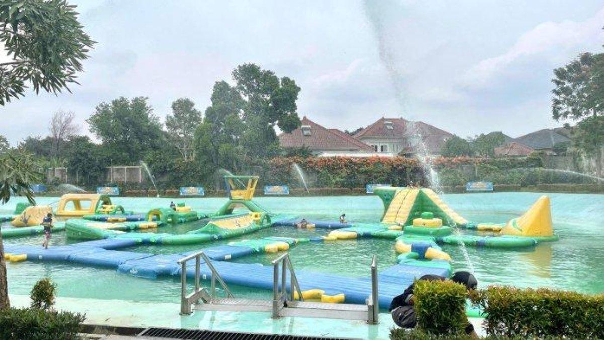 Wahana yang ada di Bogor Aquagame.