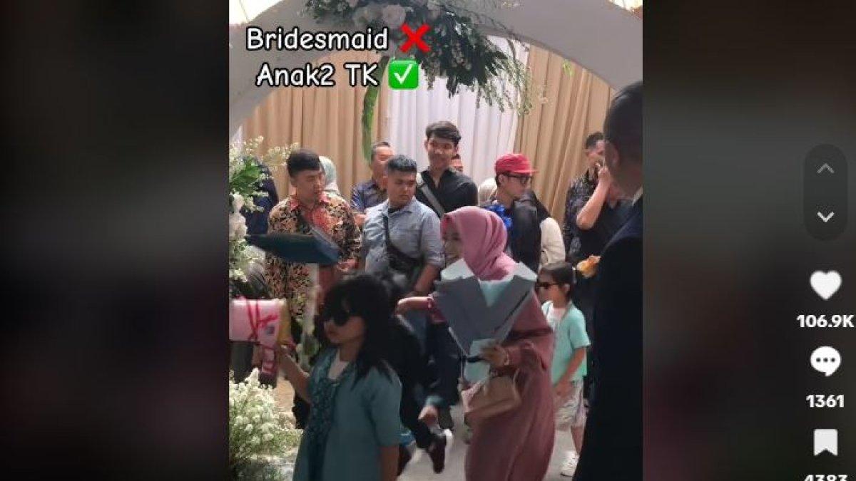 Bridesmaid anak-anak TK