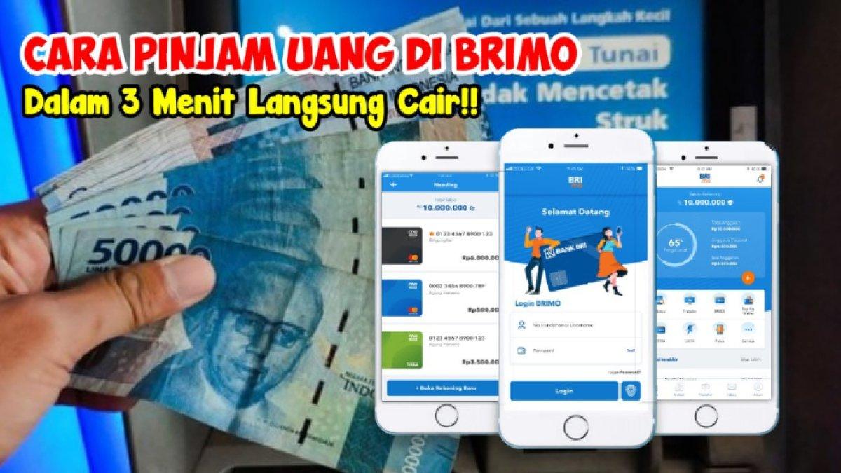 Cara pinjam uang via aplikasi BRImo