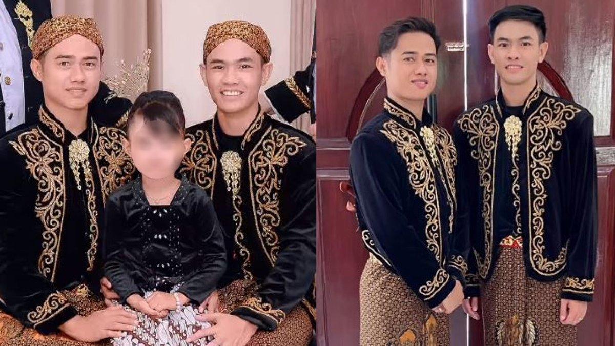 PASANGAN SESAMA JENIS - Chiko duda asal Jember nikahi pemuda Lombok. Pasangan sesama jenis ini santai pamer kemesraan foto pakai baju pengantin adat Jawa.